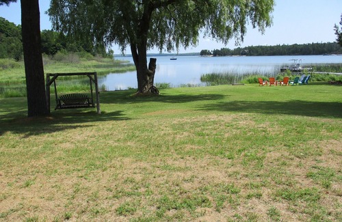 Drummond House | Dad's Paradise on Pigeon Cove offers WaterFront Sunrise Views and Lake Access!