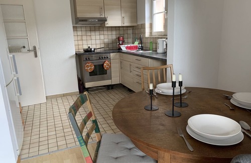 Kussaberg Apartment | Daheim am Rhein - Schöne 2 ½ Zimmer mit Balkon