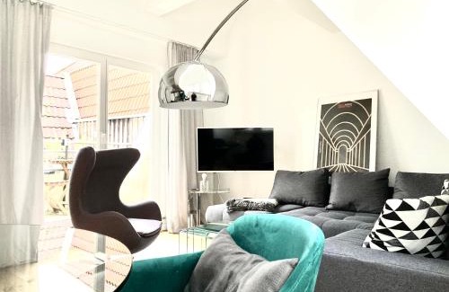Stade Apartment | Das Stader Loft mit Sonnenbalkon