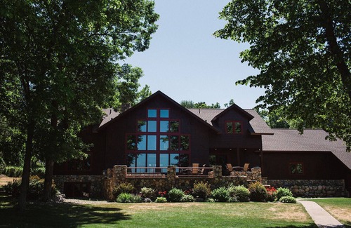 Park Rapids House | Day Spring Long Lake · Lake Front custom estate home, hot tub, gym +