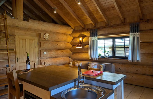 Gross Nemerow Cabin | Log Cabins Naturstammhaus Usedom 18 - Feriendorf Tollensesee