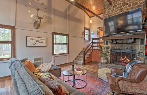 Lake Harmony House | Deck and Fire Pit Cozy Pocono Mountain Home