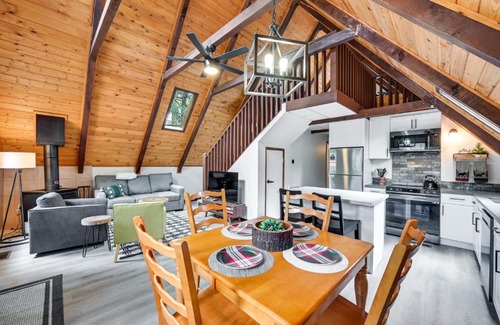 Munds Park House | Deck and Grill A-Frame Cabin in Munds Park!