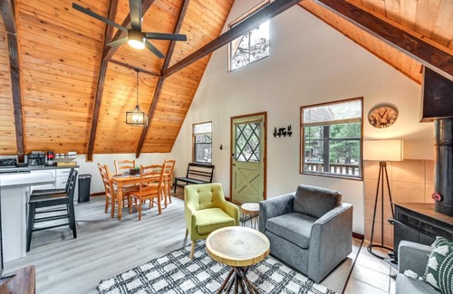 Munds Park House | Deck and Grill A-Frame Cabin in Munds Park!