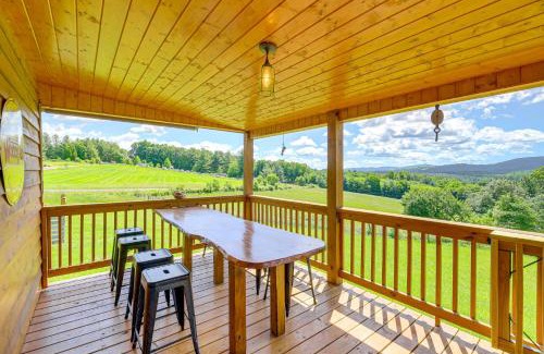 Piney Creek House | Deck and Scenic View Historic Cabin in Piney Creek!