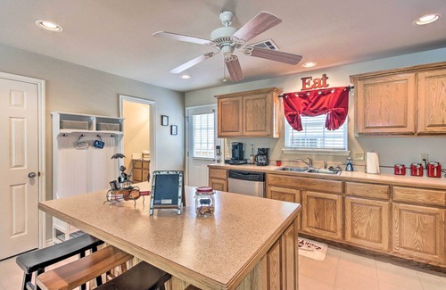 Eucha House | Deck & Lake Access: Cozy Townhome in Eucha