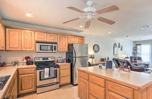 Eucha House | Deck & Lake Access: Cozy Townhome in Eucha
