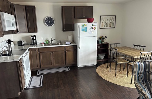 Beaver Island Apartment | Deckhand's Quarters @The Boat Shop overlooking Paradise Bay
