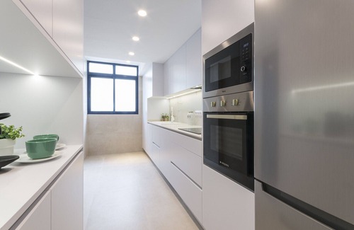 Grau i Platja Apartment | Decorated in modern style, with wifi free, International channels, BBQ, children's area,