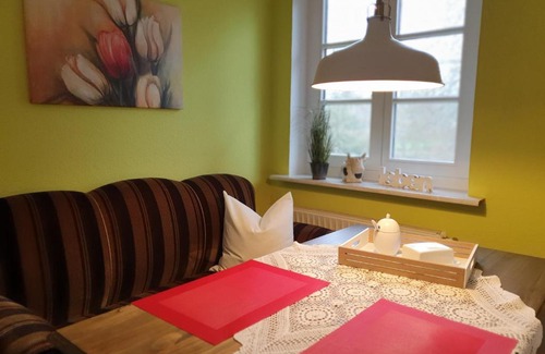 Dangasterweide Apartment | Deichhof Dangast - Ferienwohnung Gartenblick