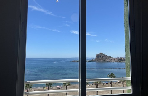 Aguilas Apartment | DELICIAS PLAYA, beachfront with parking included