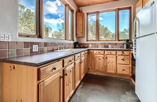 Baca Grande House | Delightful Adobe 2 Bedroom in Crestone with Spectacular Views