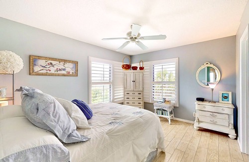 Melbourne Beach House | Delightful dog-friendly waterfront oasis with balcony, patio, beach access & AC