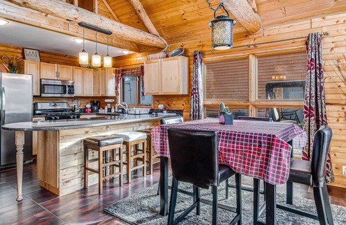 New Lisbon Cabin | Delightful Lofted Cabin W/ Free WiFi, Three Ponds, & Firepit - Dogs Welcome