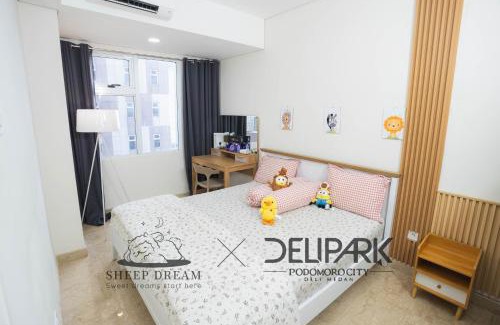 Kesawan Apartment | Delipark Mall 2 Bedrooms 1 Bathroom 4-6 Pax Lexington Tower Level 18