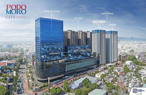 Kesawan Apartment | Delipark Mall 2 Bedrooms 1 Bathroom 4-6 Pax Lexington Tower Level 18