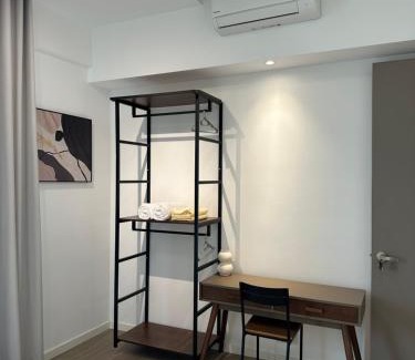 Likas Apartment | Deluxe 1BR Seaview and Mountain View with balcony