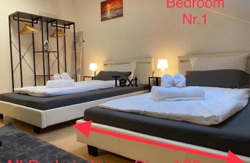 Bad Friedrichshall Apartment | Deluxe Business Suite mit 2 Schlafzimmer & Parkplatz, Netflix Premium, zentral zu Audi & Schwarz Gruppe
