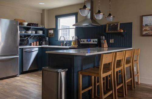 Loudonville House | Deluxe Mohican Home w/Game Room, Pizza Oven, River View, Fire Pit! Sleeps 10