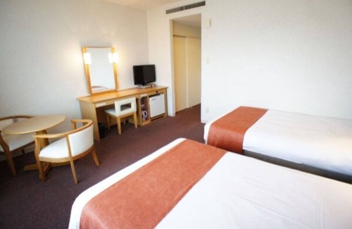 Suminoe Hotel | Deluxe twin nonsmoking 25 square meters no b/Osaka Ōsaka