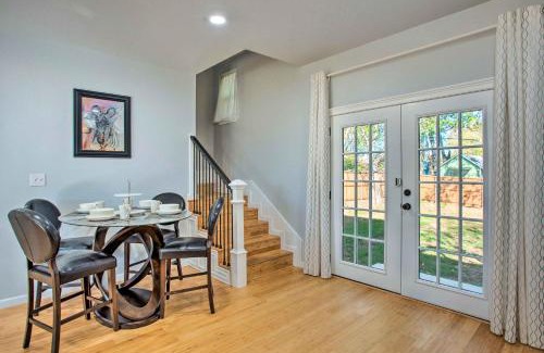Denison House | Denison Home with Balcony Walk to Downtown!