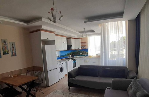 Demre House | denize ve plaja 150 metre uzaklıkta 2+1 100 m2 full eşyalı lüx daire