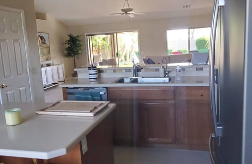 Palm Valley House | Desert retreat with private heated pool & golf cart. Goodyear AZ.