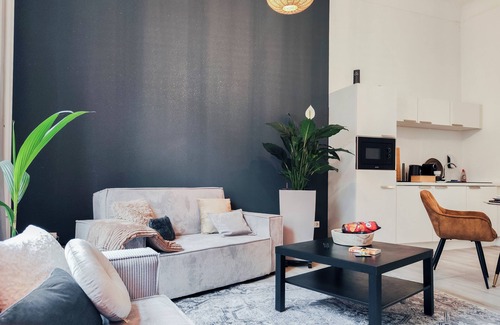 Stadtkern House | *Design loft 50sqm, central & quiet, close to trade fair/HBF