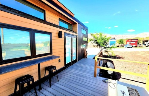Apple Valley House | Designer Modern Tiny Home w All of The Amenities