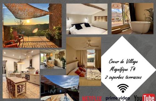 Lafrancaise House | Designer townhouse with 2 stunning terraces