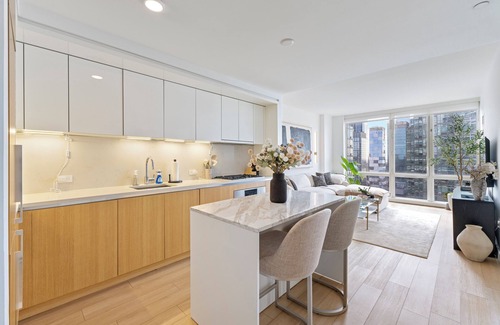Hell's Kitchen Apartment | DESIGNER’S DREAM HOME! Huge Luxury 1 Bedroom Suite - best location by Times Sq