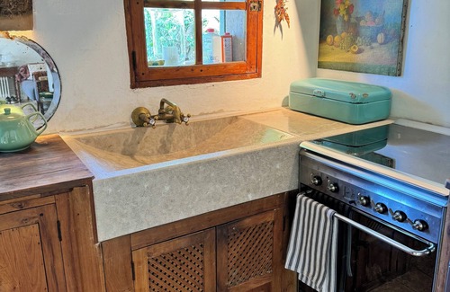 Deia House | Detached natural stone finca with idyllic garden and small pool