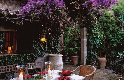 Deia House | Detached natural stone finca with idyllic garden and small pool