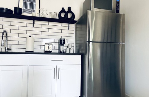Camelback East House | Detached studio guesthouse with full kitchen.