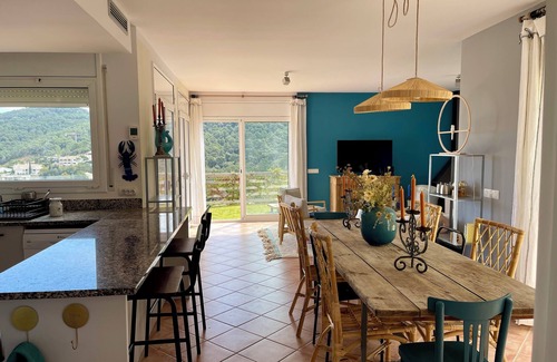 Sa Riera Villa | Detached villa with splendid sea view and private pool. Sa Riera, 8 beds