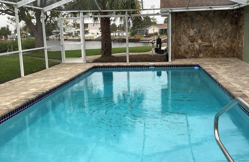 Spring Hill House | Direct Gulf access on deep water canal and private floating dock
