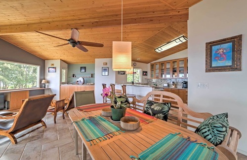 Keaau House | Direct Oceanfront, Big Island Home