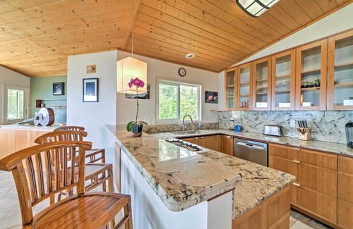 Keaau House | Direct Oceanfront, Big Island Home