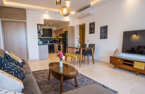 Sahl Hasheeh Apartment | Direct Pool & Sea View Modern Two bedroom Azzurra Sahl Hasheesh