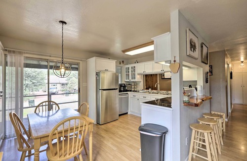 Strawberry Cabin | Direct Trail Access & Deck: Bright Pine Cabin!