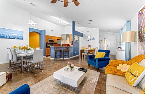 Solana Villa | Disney Family fun private pool/game room/theme room Weekly/Monthly Discount