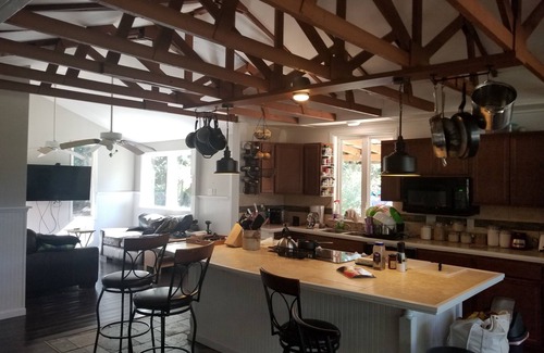 Elberta House | Ditch the shoreline concrete jungle for your private wooded getaway!