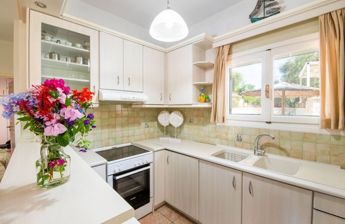 Koutsi Villa | Divista: Mesmerizing Sea View, Private Pool, Exquisite Stonework