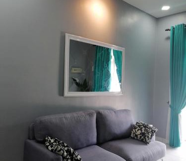 Bandar Penawar House | DKAMAR Homestay At Desaru, IKEA Concept, Wifi, 3 Airconds, Nearby Desaru Beach