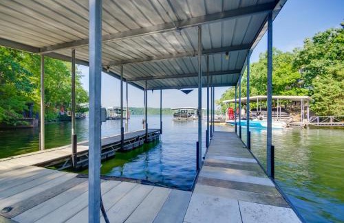 Osage Beach House | Dock, Boat Slip and View Lakefront Tan-Tar-A Home!