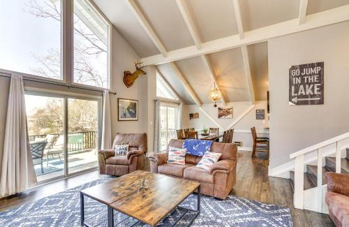 Osage Beach House | Dock, Boat Slip and View Lakefront Tan-Tar-A Home!