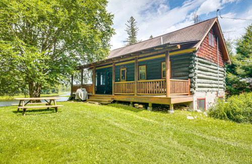 Mercer House | Dock, Fire Pit Historic Lakefront Cabin in Mercer