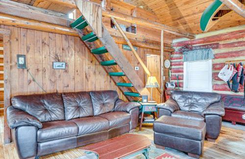 Mercer House | Dock, Fire Pit Historic Lakefront Cabin in Mercer