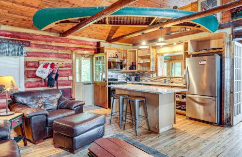 Mercer House | Dock, Fire Pit Historic Lakefront Cabin in Mercer
