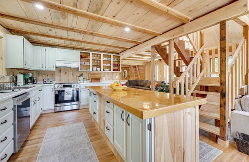 Winthrop House | Dock + Kayaks: Annabessacook Lake Retreat!